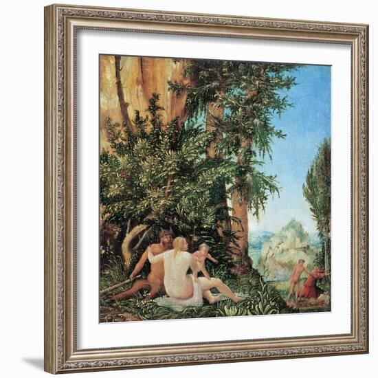 Satyr Family-Albrecht Altdorfer-Framed Giclee Print