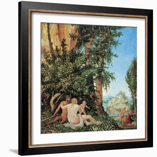 Satyr Family-Albrecht Altdorfer-Framed Giclee Print