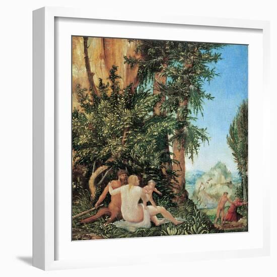 Satyr Family-Albrecht Altdorfer-Framed Giclee Print