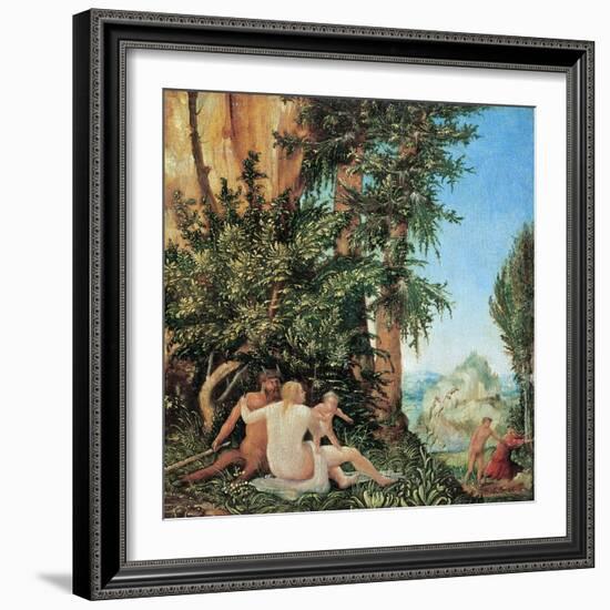 Satyr Family-Albrecht Altdorfer-Framed Giclee Print