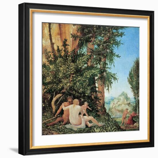 Satyr Family-Albrecht Altdorfer-Framed Giclee Print