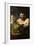 Satyr Und Maedchen Mit Fruechtekorb. Lwd., 112,5 X 71 Cm-Peter Paul Rubens-Framed Giclee Print
