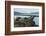 Saudarkrokur, Skagafjšrdur Mouth, Iceland Horses Passing Bridge-Catharina Lux-Framed Photographic Print