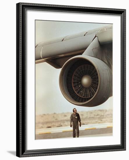 Saudi Arabia Army U.S. C-5 Galaxy Cargo Plane-Sadayuki Mikami-Framed Photographic Print