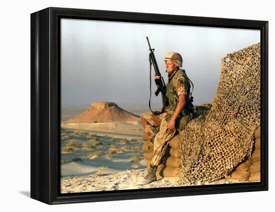 Saudia Arabia Gulf War 1990-Diether Endlicher-Framed Premier Image Canvas