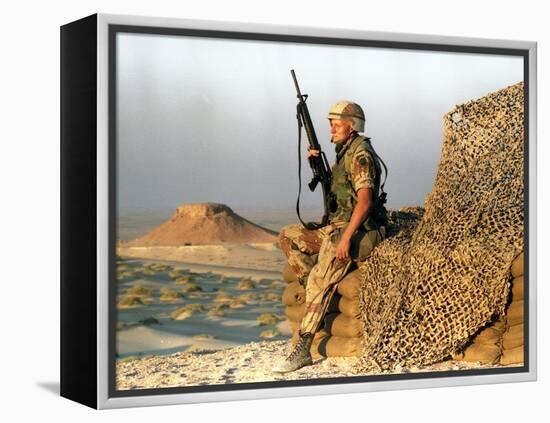 Saudia Arabia Gulf War 1990-Diether Endlicher-Framed Premier Image Canvas