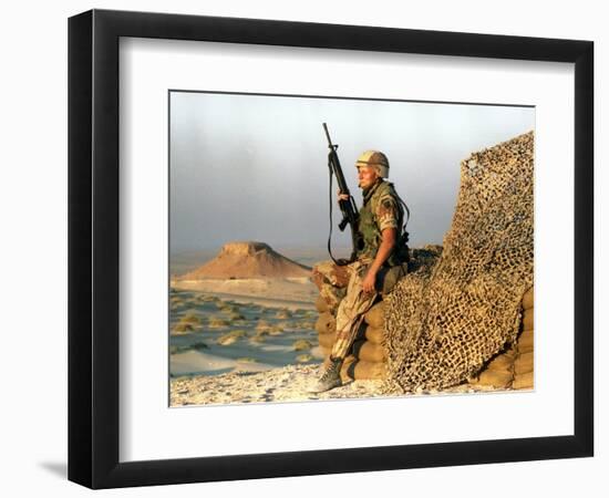 Saudia Arabia Gulf War 1990-Diether Endlicher-Framed Photographic Print