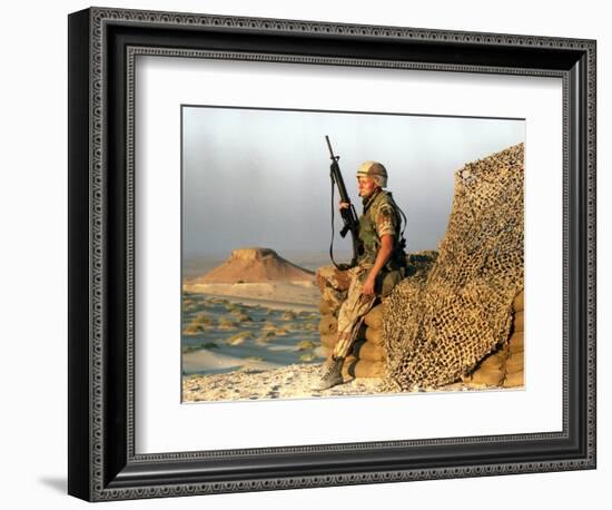 Saudia Arabia Gulf War 1990-Diether Endlicher-Framed Photographic Print