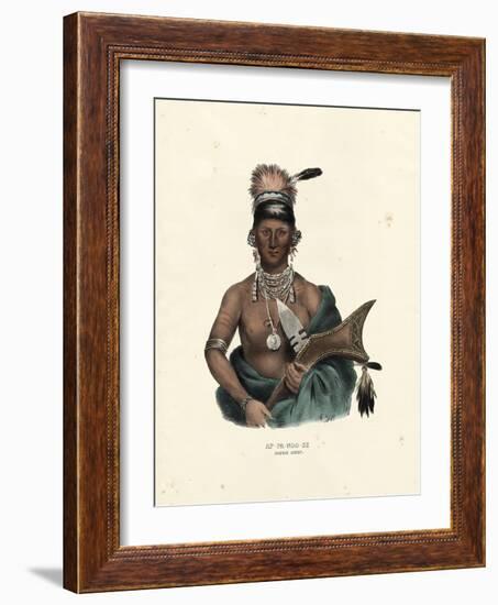 Saukie Chief-McKenney & Hall-Framed Art Print