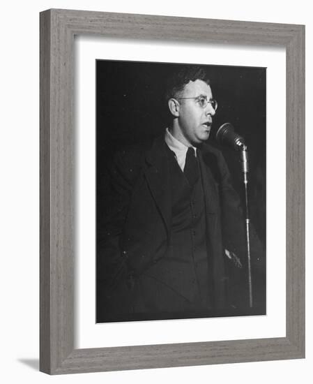 Saul Alinsky-Myron Davis-Framed Photographic Print