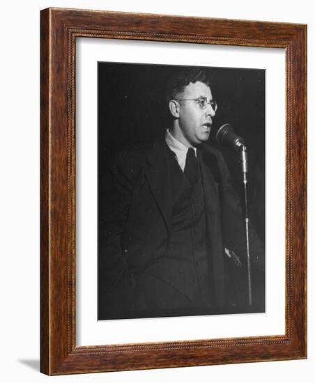 Saul Alinsky-Myron Davis-Framed Photographic Print