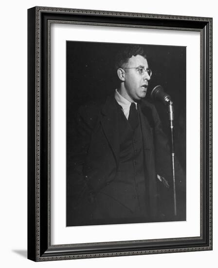 Saul Alinsky-Myron Davis-Framed Photographic Print