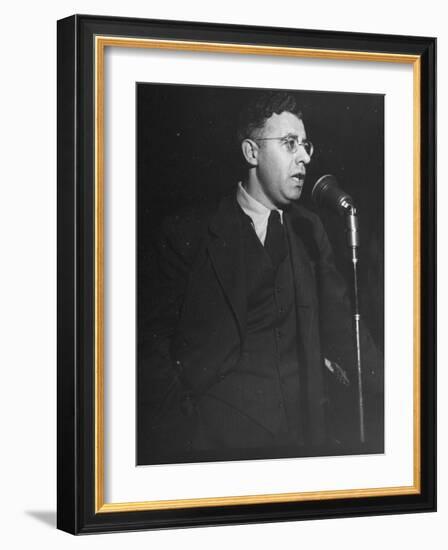 Saul Alinsky-Myron Davis-Framed Photographic Print