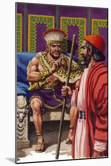 Saul Appearing before Samuel-Pat Nicolle-Mounted Giclee Print