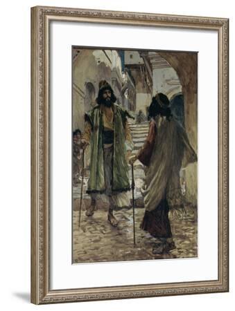 Saul Meeteth with Samuel Giclee Print by James Tissot | Art.com