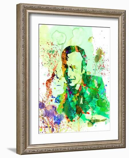 Saul Watercolor-Anna Malkin-Framed Art Print