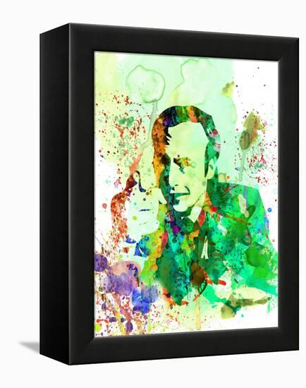 Saul Watercolor-Anna Malkin-Framed Stretched Canvas