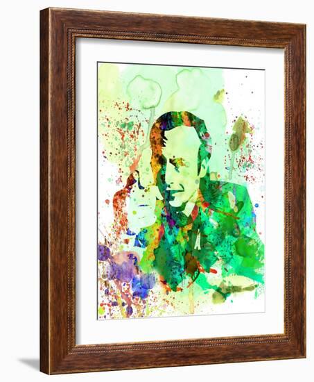 Saul Watercolor-Anna Malkin-Framed Art Print