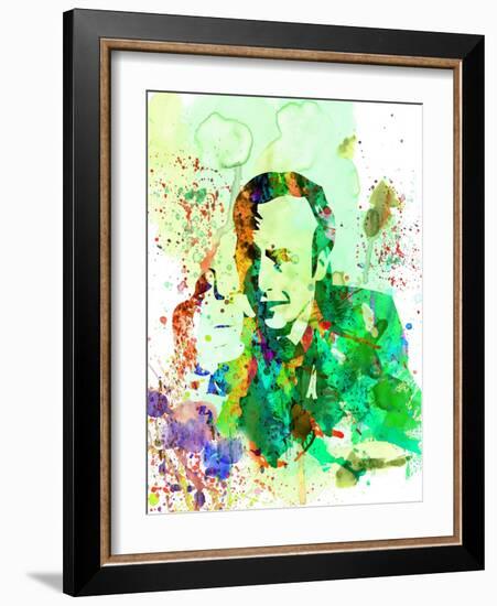 Saul Watercolor-Anna Malkin-Framed Art Print