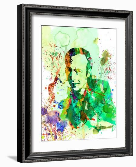 Saul Watercolor-Anna Malkin-Framed Art Print