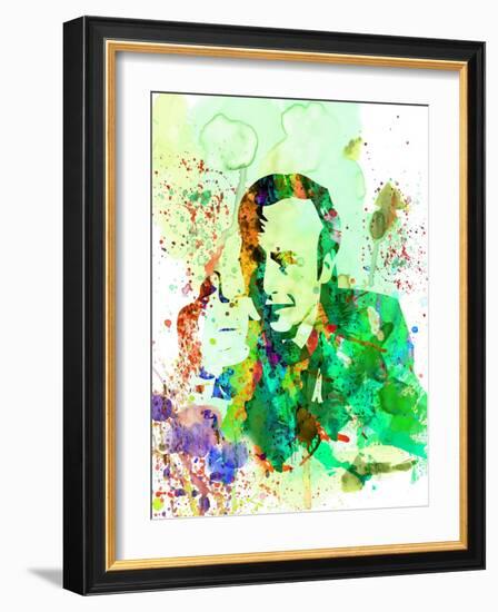 Saul Watercolor-Anna Malkin-Framed Art Print