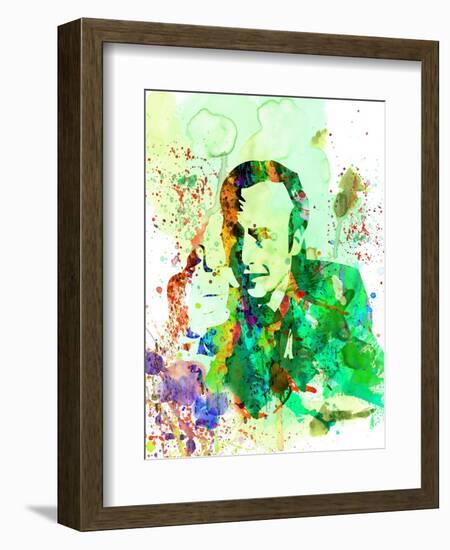 Saul Watercolor-Anna Malkin-Framed Art Print