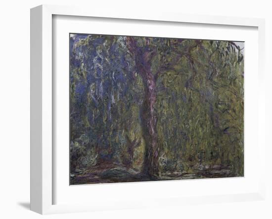 Saule Pleureur-Claude Monet-Framed Giclee Print