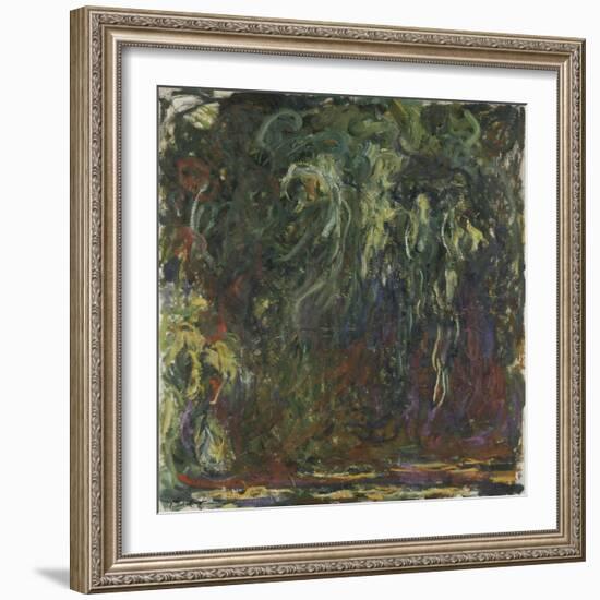 Saule pleureur-Claude Monet-Framed Giclee Print