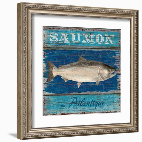 Saumon-Bruno Pozzo-Framed Art Print