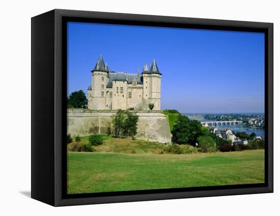 Saumur, Pays De La Loire, Loire Valley, France, Europe-Firecrest Pictures-Framed Premier Image Canvas