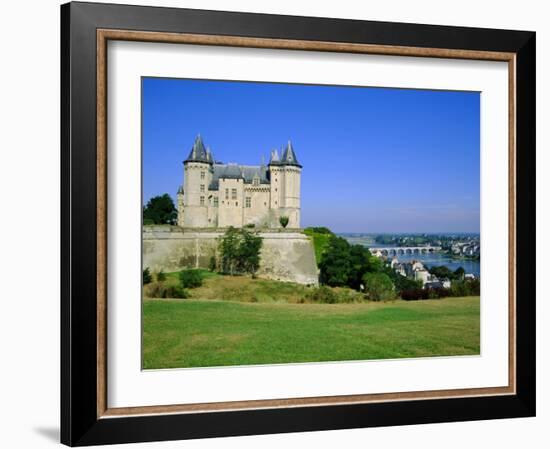 Saumur, Pays De La Loire, Loire Valley, France, Europe-Firecrest Pictures-Framed Photographic Print