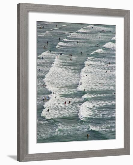 Saunton Sands, Barnstaple, North Devon, Devon, England, United Kingdom, Europe-Charles Bowman-Framed Photographic Print