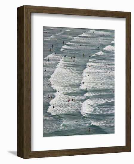 Saunton Sands, Barnstaple, North Devon, Devon, England, United Kingdom, Europe-Charles Bowman-Framed Photographic Print