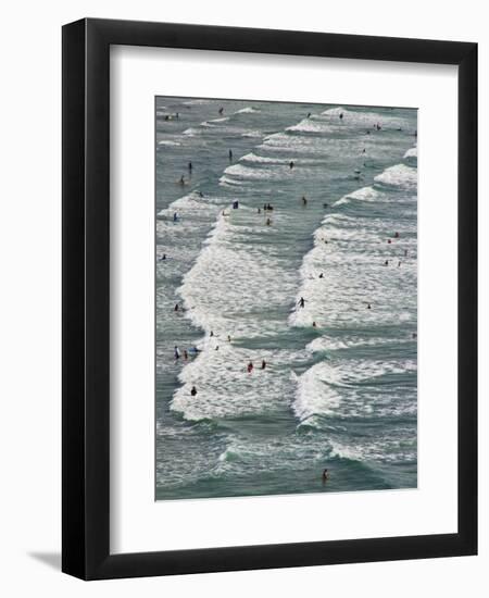 Saunton Sands, Barnstaple, North Devon, Devon, England, United Kingdom, Europe-Charles Bowman-Framed Photographic Print