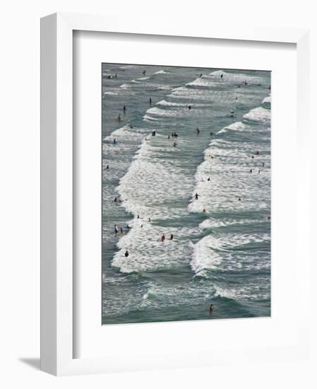 Saunton Sands, Barnstaple, North Devon, Devon, England, United Kingdom, Europe-Charles Bowman-Framed Photographic Print