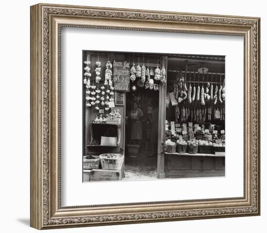 Sausage Market-null-Framed Art Print