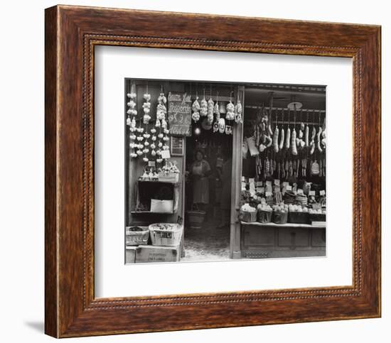 Sausage Market-null-Framed Art Print