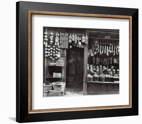 Sausage Market-null-Framed Art Print