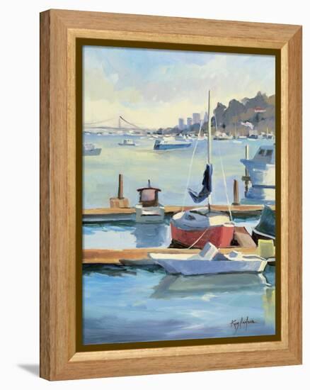 Sausalito Sunbow-Kay Carlson-Framed Premier Image Canvas