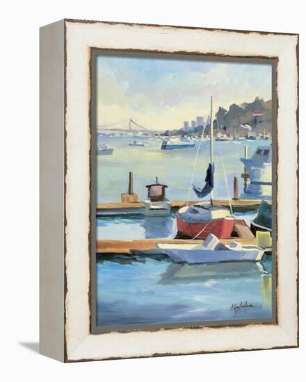 Sausalito Sunbow-Kay Carlson-Framed Premier Image Canvas