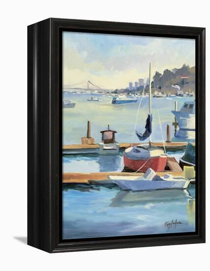 Sausalito Sunbow-Kay Carlson-Framed Premier Image Canvas