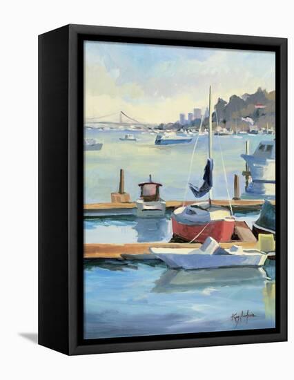 Sausalito Sunbow-Kay Carlson-Framed Premier Image Canvas