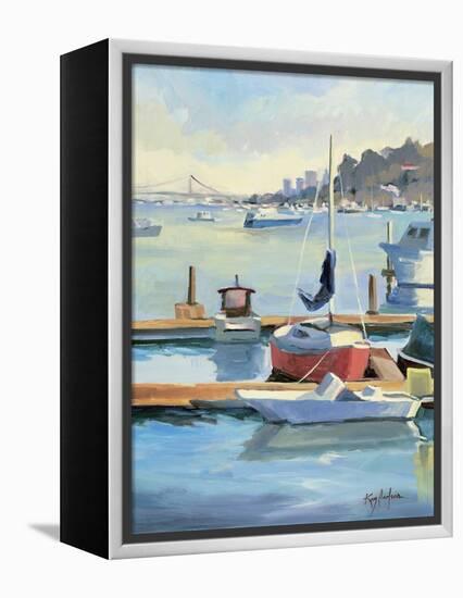 Sausalito Sunbow-Kay Carlson-Framed Premier Image Canvas