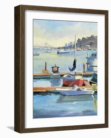 Sausalito Sunbow-Kay Carlson-Framed Giclee Print