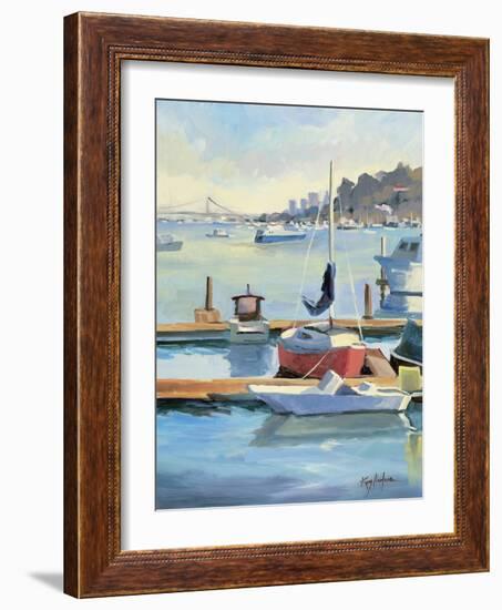 Sausalito Sunbow-Kay Carlson-Framed Giclee Print