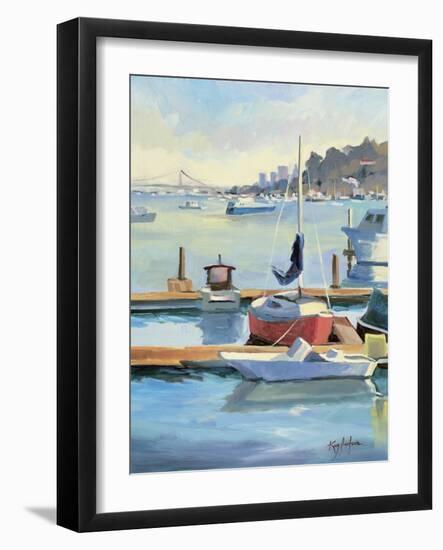 Sausalito Sunbow-Kay Carlson-Framed Giclee Print