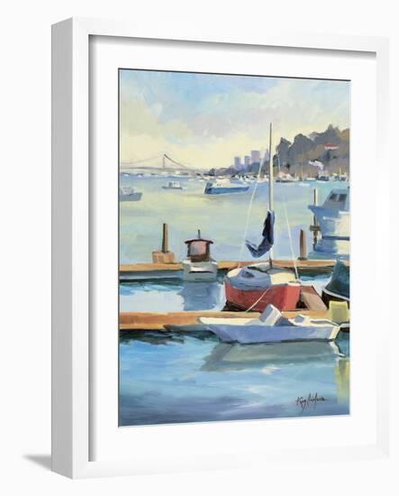 Sausalito Sunbow-Kay Carlson-Framed Giclee Print