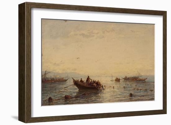 Sausset, la pêche au thon-Félix Ziem-Framed Giclee Print