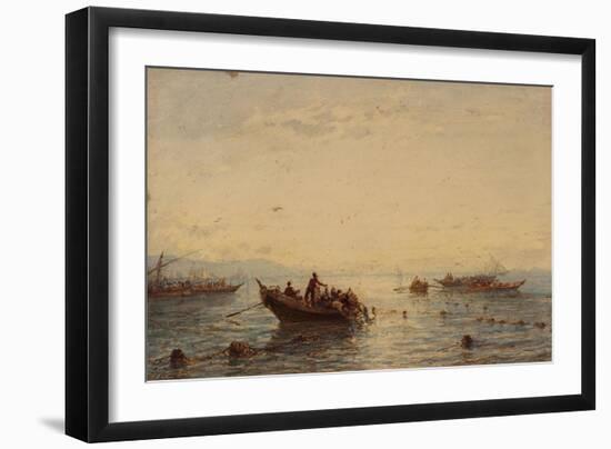 Sausset, la pêche au thon-Félix Ziem-Framed Giclee Print