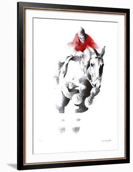 Saut D'Obstacle-Jean-louis Guitard-Framed Limited Edition